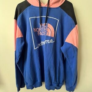 The North Face Hoodie VNT Men’s Medium Extreme Hoodie 90s Retro Colorblock VGUC